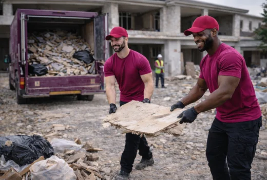 Construction Waste - Same Day Team Arrives