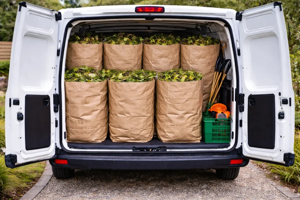Large Garden Waste Load