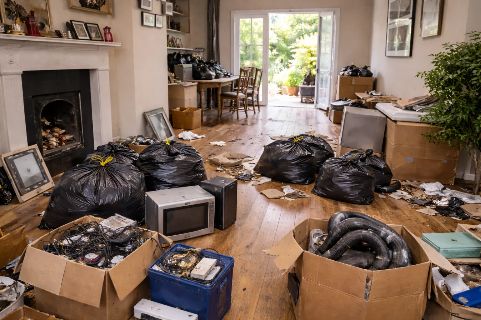 emma's house before waste removal